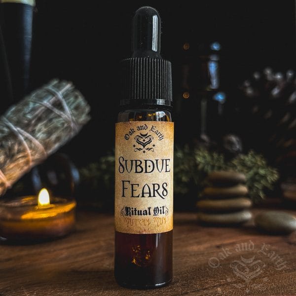 subdue fears ritual oil, spell oils, witchcraft oils, viking supplies australia, shaman supplies australia, pagan supplies australia, australian witchcraft supplies, adelaide witchcraft shop, witches australia, australian paganism, pagan supplies, witchcraft supplies, wicca supplies