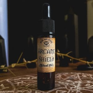 arcane shield ritual oil, spell oils, witchcraft oils, viking supplies australia, shaman supplies australia, pagan supplies australia, australian witchcraft supplies, adelaide witchcraft shop, witches australia, australian paganism, pagan supplies, witchcraft supplies, wicca supplies