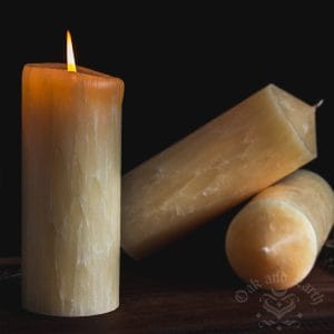 Beeswax Blended Altar Candle, australian beeswax candle, spell candles, witch candles, australian witchcraft supplies, adelaide witchcraft shop, folk herbalism australia, australian herbalism, pagan supplies, herbal supplies, wicca supplies