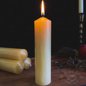 Beeswax Blend, australian beeswax candle, spell candles, witch candles, australian witchcraft supplies, adelaide witchcraft shop, folk herbalism australia, australian herbalism, pagan supplies, herbal supplies, wicca supplies