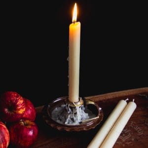 Beeswax Blended Dinner, australian beeswax candle, spell candles, witch candles, australian witchcraft supplies, adelaide witchcraft shop, folk herbalism australia, australian herbalism, pagan supplies, herbal supplies, wicca supplies