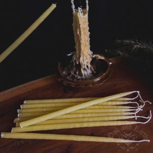 Beeswax Blend Lighter Candles, australian beeswax candle, spell candles, witch candles, australian witchcraft supplies, adelaide witchcraft shop, folk herbalism australia, australian herbalism, pagan supplies, herbal supplies, wicca supplies