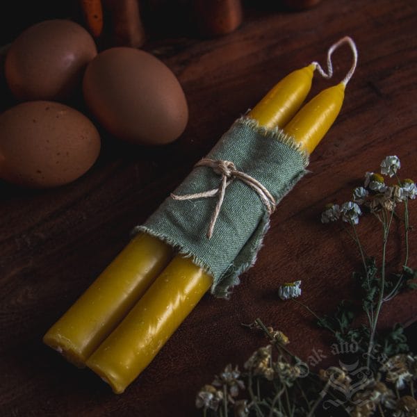 Pure Beeswax Tapers, australian beeswax candle, spell candles, witch candles, australian witchcraft supplies, adelaide witchcraft shop, folk herbalism australia, australian herbalism, pagan supplies, herbal supplies, wicca supplies