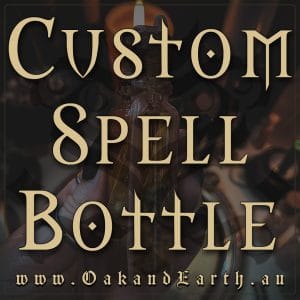 custom spell bottle, spell bottle, witches spell bottle, australian witchcraft supplies, australian witchcraft coven, pagan supplies, adelaide witchcraft store, witchcraft shop australia, wiccan supplies, ritual supplies, pagan supplies, wicca supplies