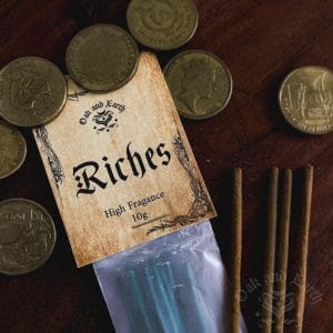 riches Incense, pagan incense, witchcraft incense, ritual incense, australian witchcraft supplies, adelaide witchcraft shop, folk herbalism australia, australian herbalism, pagan supplies, herbal supplies, wicca supplies, natural incense