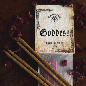 goddess Incense, pagan incense, witchcraft incense, ritual incense, australian witchcraft supplies, adelaide witchcraft shop, folk herbalism australia, australian herbalism, pagan supplies, herbal supplies, wicca supplies, natural incense