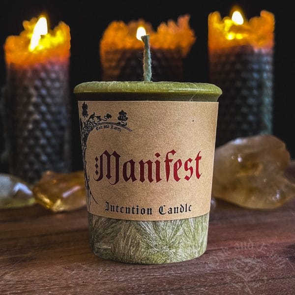 manifest spell candle, viking supplies australia, shaman supplies australia, pagan supplies australia, australian witchcraft supplies, adelaide witchcraft shop, witches australia, australian paganism, pagan supplies, witchcraft supplies, wicca supplies