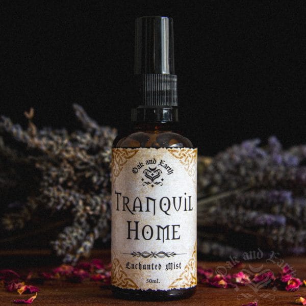 tranquil home, smokeless smudge, witchcraft mist, australian witchcraft supplies, adelaide witchcraft shop, folk herbalism australia, australian herbalism, pagan supplies, herbal supplies, wicca supplies