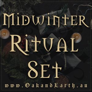 midwinter ritual set, australian witchcraft supplies, witch seasons, pagan supplies, adelaide witchcraft store, witchcraft shop australia, wiccan supplies, ritual supplies, pagan supplies, wicca supplies, yule, midwinter