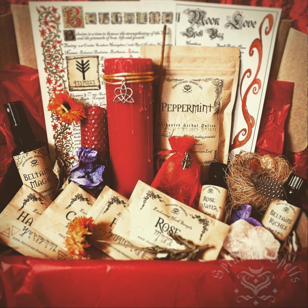 Beltane subscription box, australian witchcraft supplies, adelaide witchcraft store, pagan supplies, pagan subscription