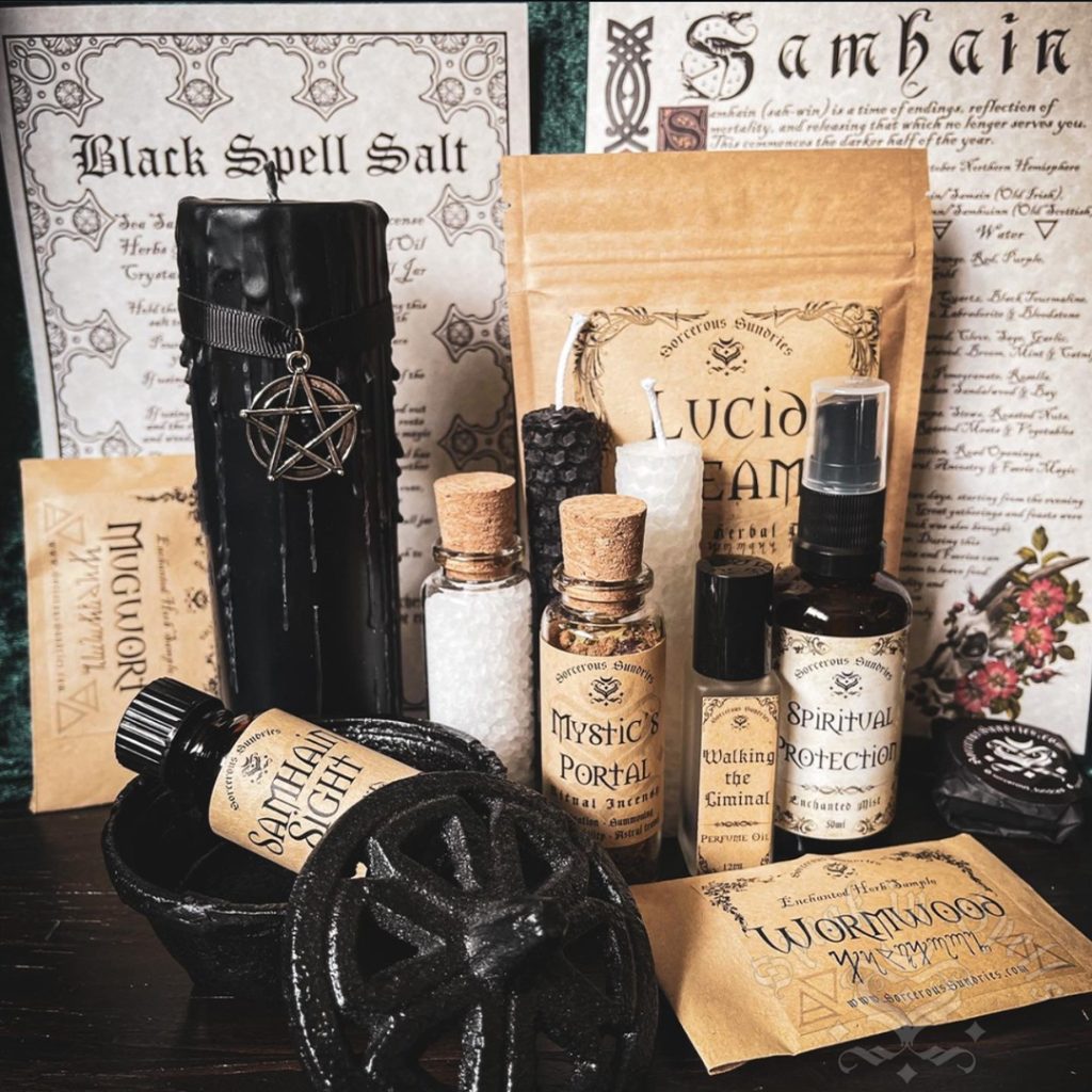 Samhain Subscription box, australian witchcraft supplies, adelaide witchcraft store, adelaide witch gathering