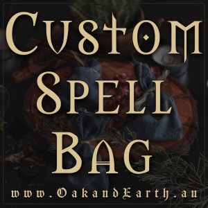 custom spell bag, charm bags, australian witchcraft supplies, australian witchcraft coven, pagan supplies, adelaide witchcraft store, witchcraft shop australia, wiccan supplies, ritual supplies, pagan supplies, wicca supplies