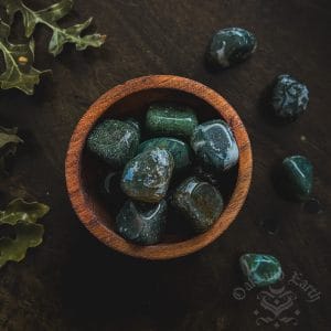 moss agate, witchcraft crystals, magical crystals, australian witchcraft supplies, adelaide witchcraft shop, folk herbalism australia, australian herbalism, pagan supplies, herbal supplies, wicca supplies