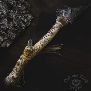 Spirit animal wand, shaman supplies australia, pagan supplies australia, australian witchcraft supplies, adelaide witchcraft shop, folk herbalism australia, australian herbalism, pagan supplies, herbal supplies, wicca supplies